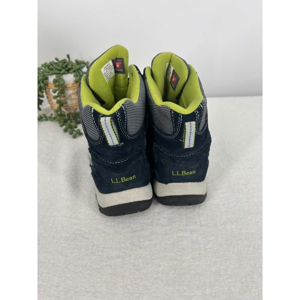 L.L. Bean Tek 2.5 Snow Sneakers Womens‎ 7 Blue Green Waterproof Insulated Boots